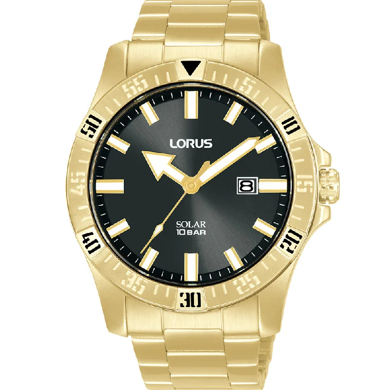 Men's Solar Powered Watch Business Meeting Edition-Lorus RX382AX-9 Sports Solar