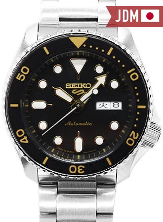 Men's Occasional Style Men's Sports Watches-Seiko 5 Sports “Sports Style” Gilt Ref. SBSA007 Men's Occasional Style Men's Sports Watches-Seiko 5 Sports “Sports Style” Gilt Ref. SBSA007