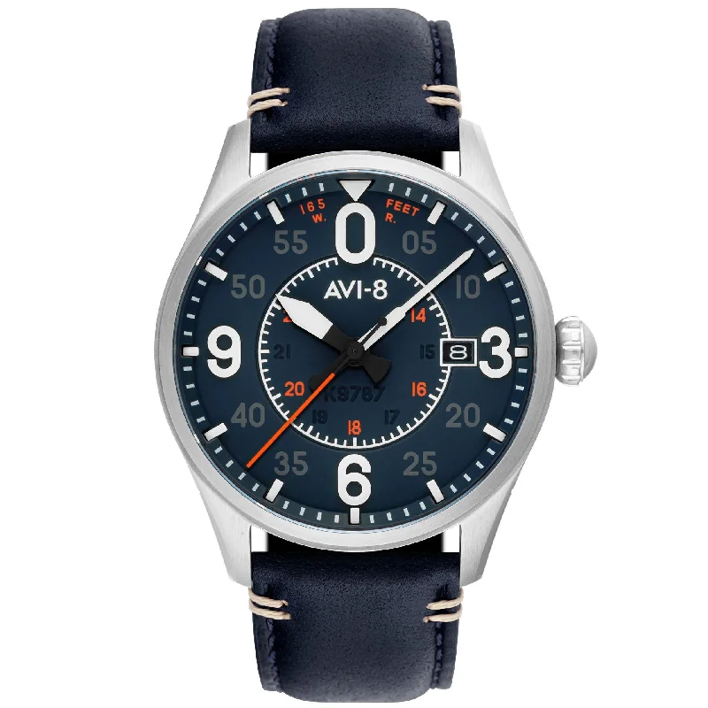 Men's Small Field Watches-AVI-8 Birmingham Spitfire Smith Automatic Watch AV-4090-02 Men's Small Field Watches-AVI-8 Birmingham Spitfire Smith Automatic Watch AV-4090-02