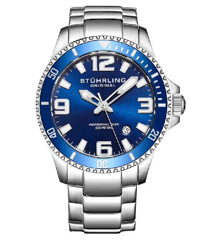Men's Dive Watches with Waterproof Glass -Regatta Champion 395 Quartz 42mm Diver