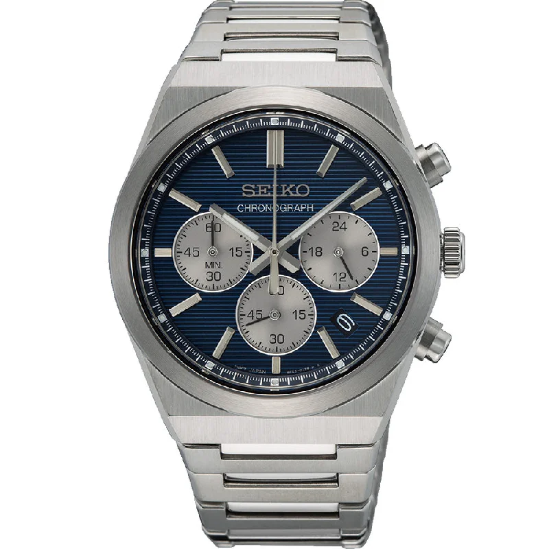 Men's Occasional Design Sports Watches-Seiko SSB453P Chronograph