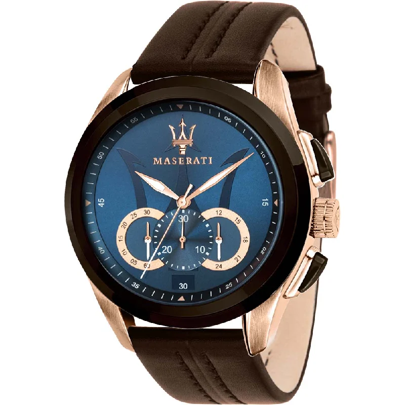 Men's Italian Made Design Digital Watches-Maserati R8871612024 Traguardo
