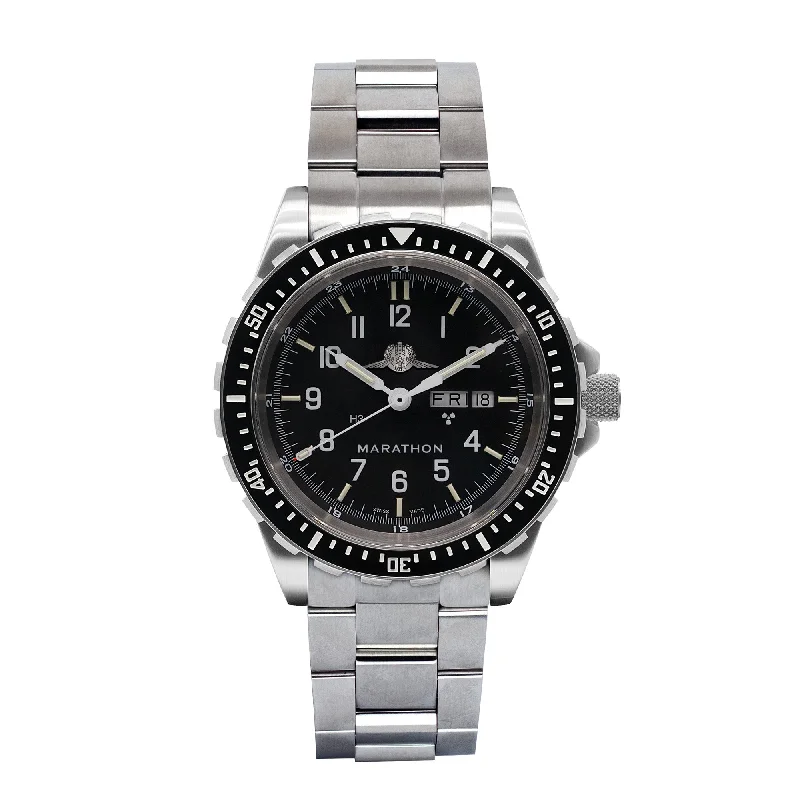 Men's Mechanical Watch Maintenance-46mm Official IDF YAMAM™ Jumbo Day/Date Automatic (JDD) with Stainless Steel Bracelet Men's Mechanical Watch Maintenance-46mm Official IDF YAMAM™ Jumbo Day/Date Automatic (JDD) with Stainless Steel Bracelet