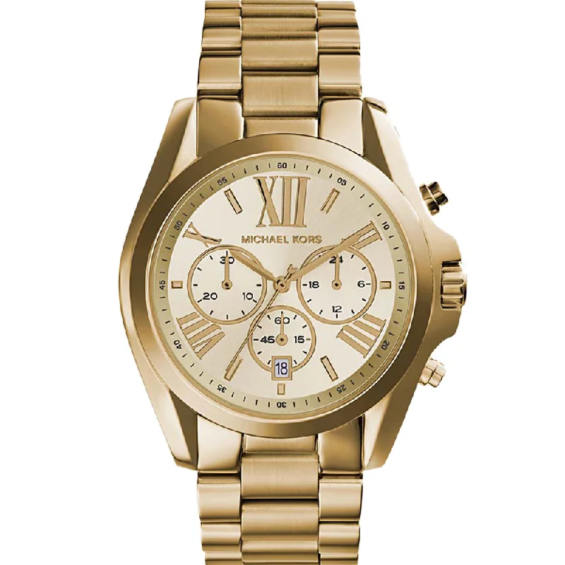 Men's Elegant Design Digital Watches-Michael Kors Bradshaw MK5605 Chronograph