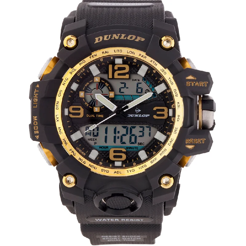Mens Sophisticated Design Smart Watches-Dunlop DUN285G17