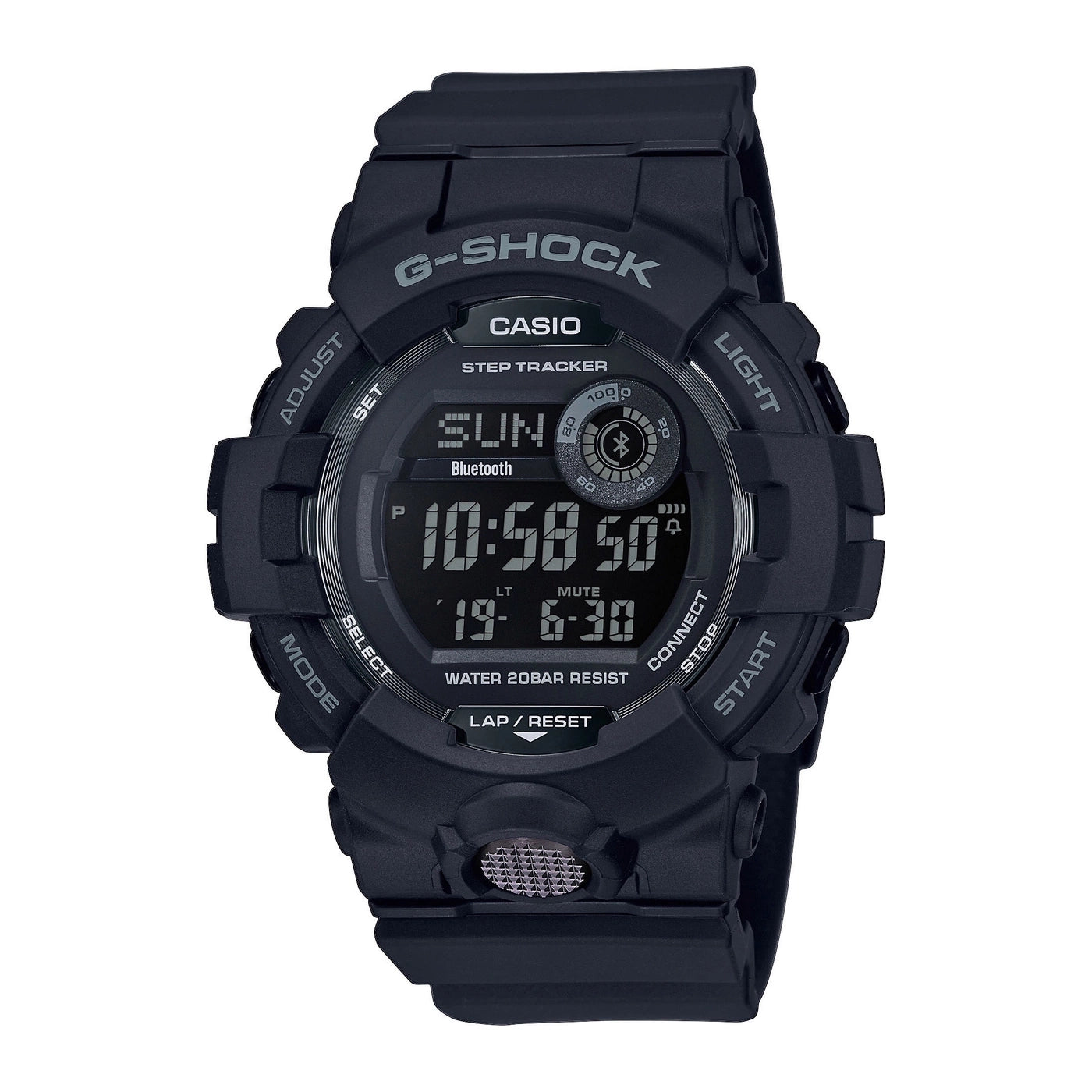 Men's Handmade Style Men's Sports Watches-Orologio G-Shock GBD-800-1BER steptracker nero Men's Handmade Style Men's Sports Watches-Orologio G-Shock GBD-800-1BER steptracker nero