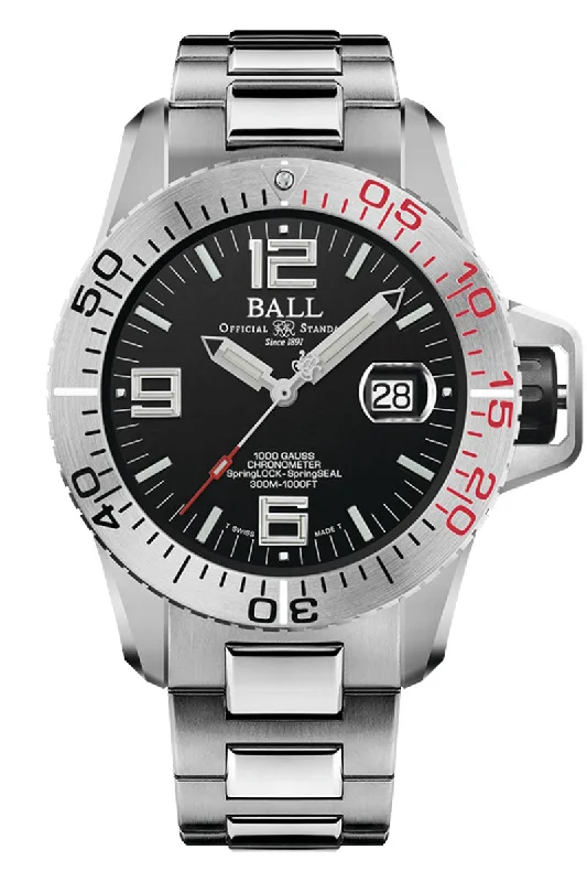 Men's Thick Case Dress Watches-Ball Engineer Hydrocarbon EOD DM3200A-S1C-BK