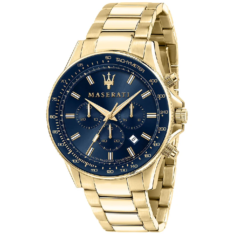 Men's Wedding Style Digital Watches-Maserati R8873640008 Sfida Chronograph