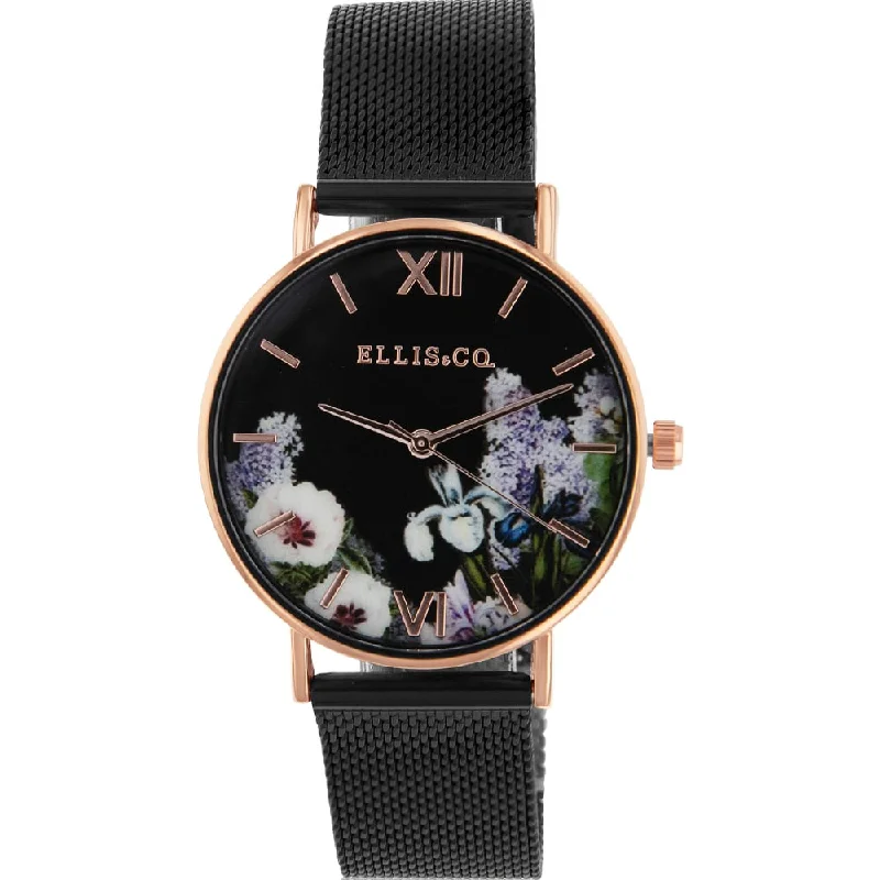 Men's Rectangular Case Style Digital Watches-Ellis & Co 'Iris'