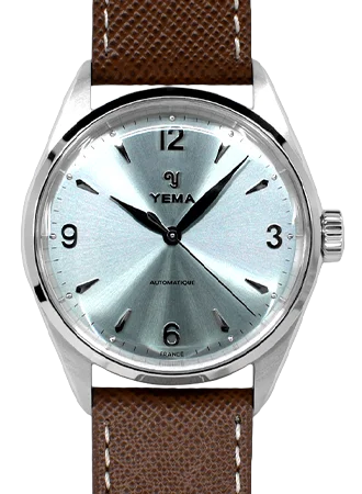 Men's Field Watches Comparison Site-Urban Classic Light Blue - Leather