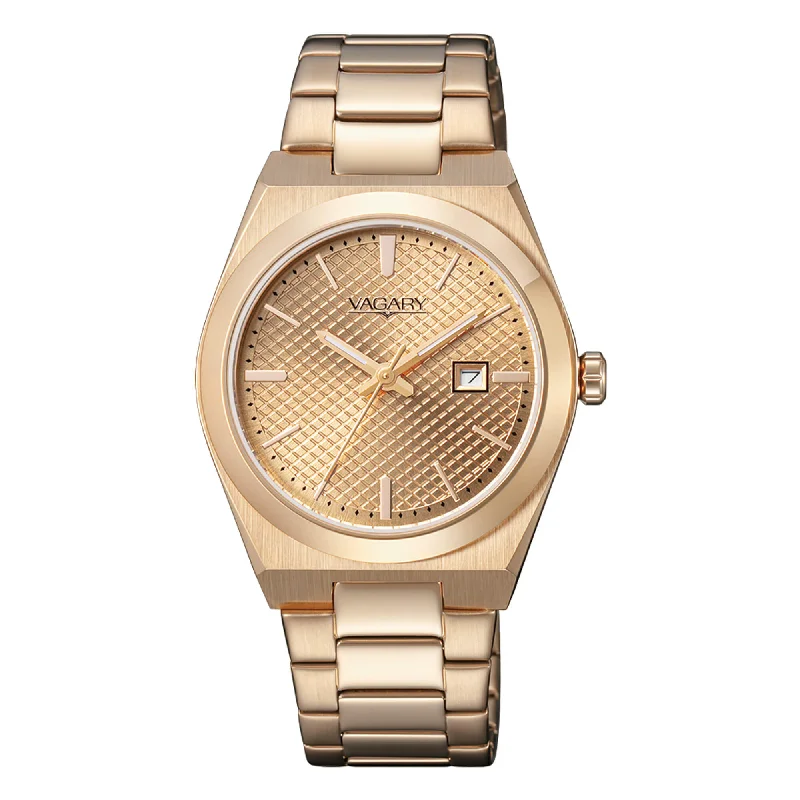 Women's Gift Style Mechanical Watches-Orologio Vagary da donna IU3-126-31 champagne pattern puntinato Women's Gift Style Mechanical Watches-Orologio Vagary da donna IU3-126-31 champagne pattern puntinato