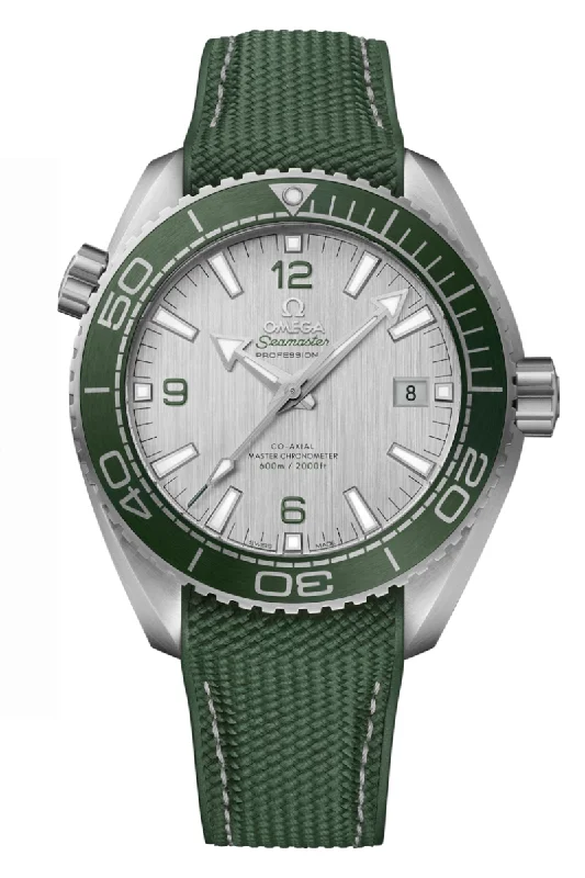 Men's British Made Design Dress Watches-Omega Seamaster Planet Ocean 600m Co‑Axial Master Chronometer 215.32.44.21.06.001