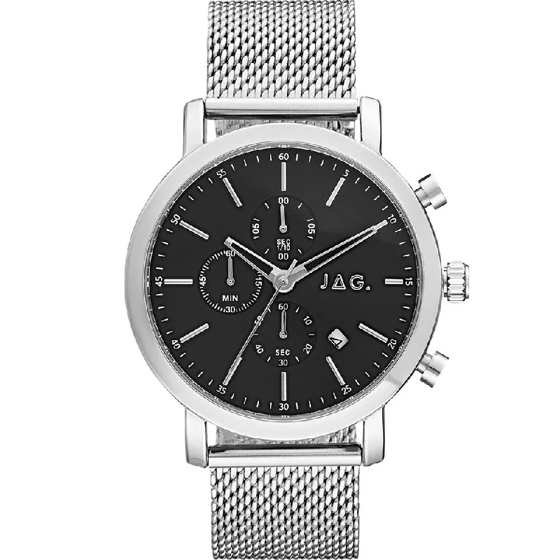 Men's Square Case Style Digital Watches-Jag J2831A Cabarita Chronograph