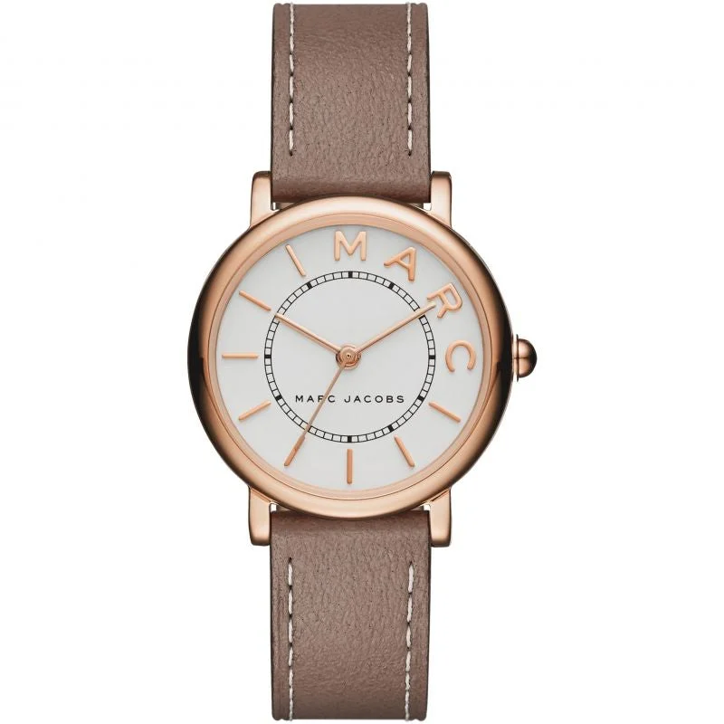 Men's Formal Event Style Dress Watches-Marc Jacobs MJ1538 Ladies Roxy Mini Brown Watch