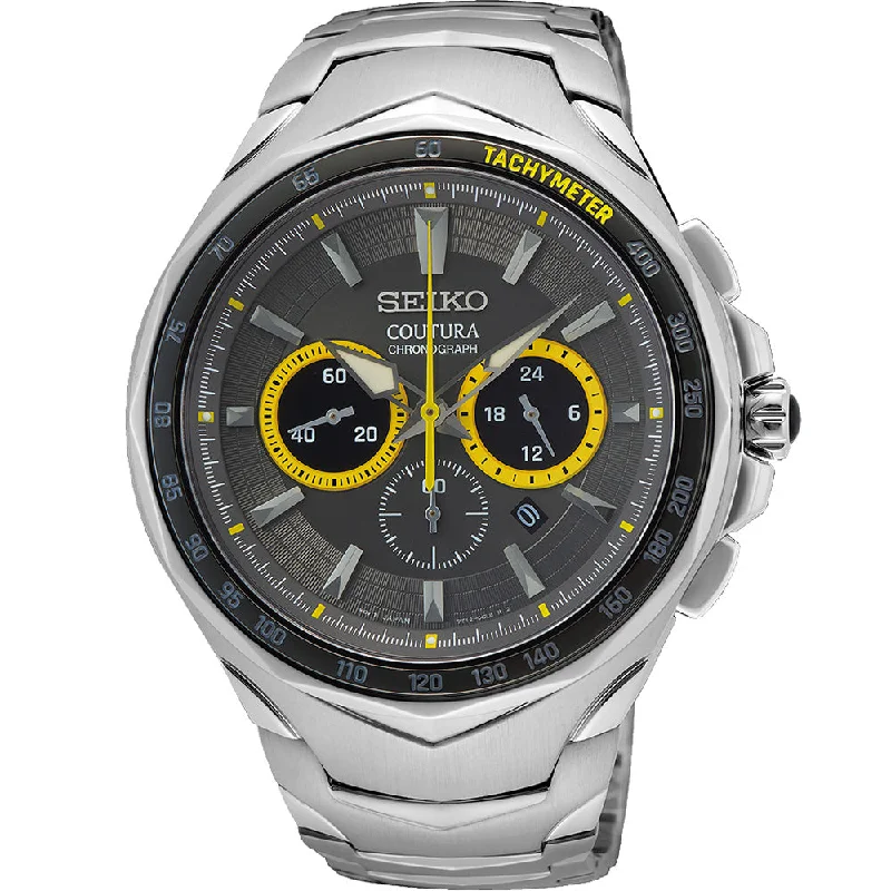 Premium Men's Chronograph Watches for Fashion -Seiko Coutura SRWZ27P-9 Chronograph