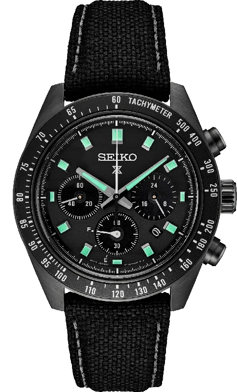 Men's Seiko Round Case Style Watches-SSC923