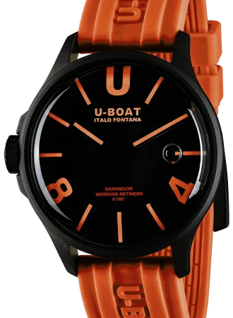 Men's Quartz Watch Birthday Edition-Darkmoon 44mm BK Orange PVD Ref. 9538