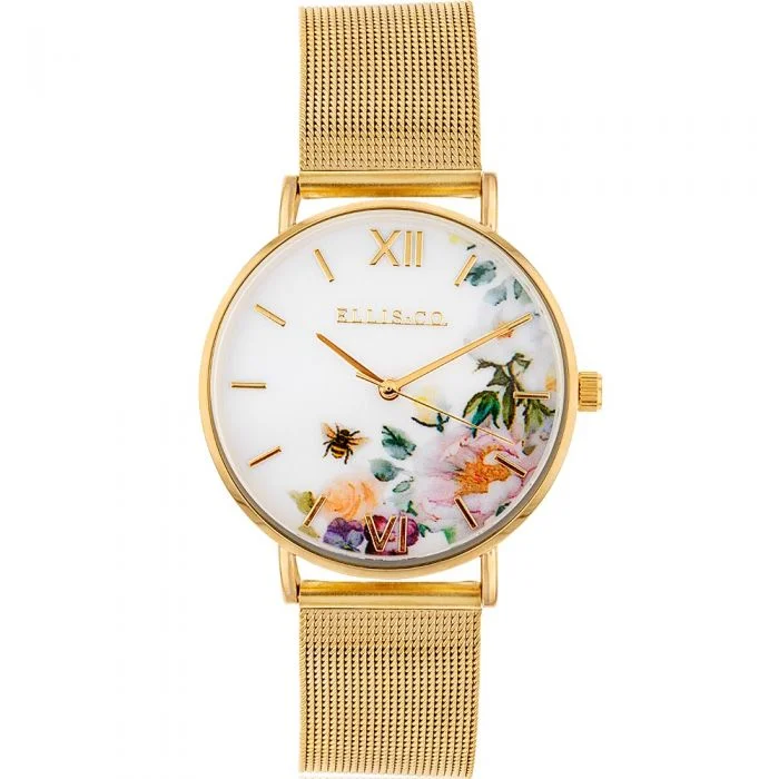 Women's Holiday Season Style Dress Watches-Ellis & Co 'Iris'