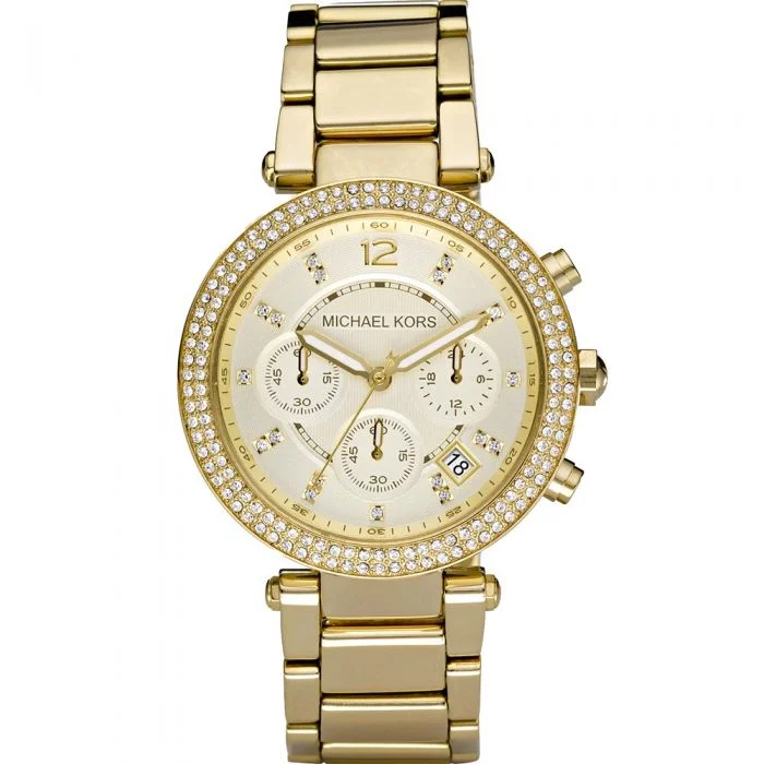 Men's German Made Design Digital Watches-Michael Kors Parker MK5354 Chronograph