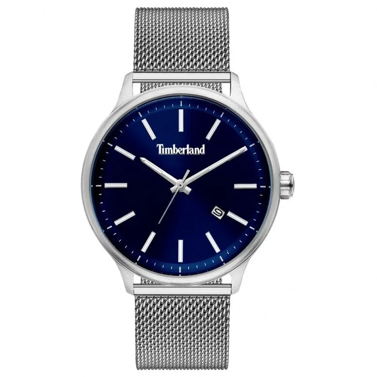 Men's Durable Field Watches-Timberland Allendale Blue Watch 15638JS/03MM