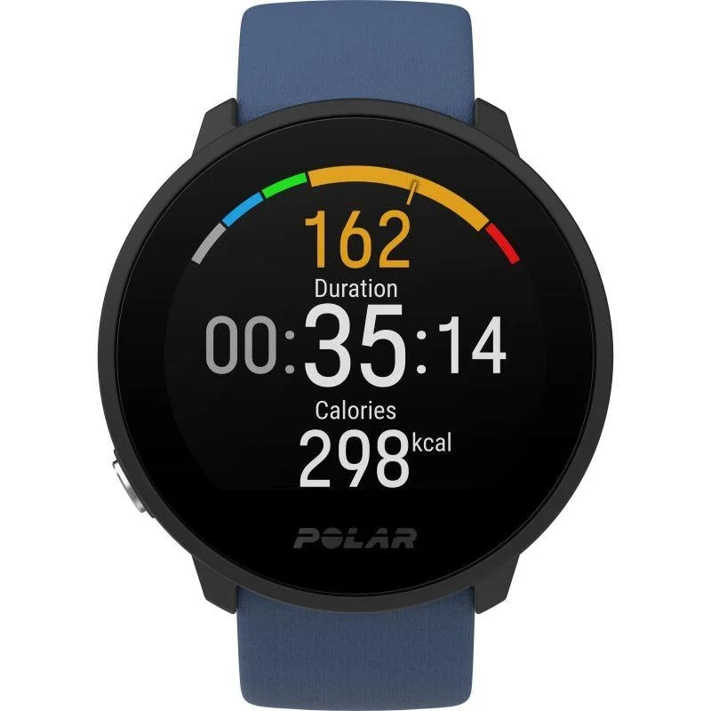 Unisex French Made Watches-Polar 90081804 Unite Blue Fitness Smartwatch