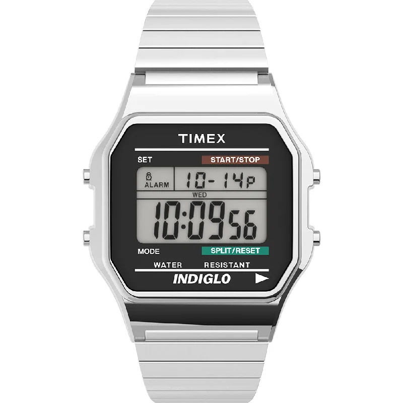 Men's High-End Style Digital Watches-Timex Classic Digital Men's Digital Watch T78587