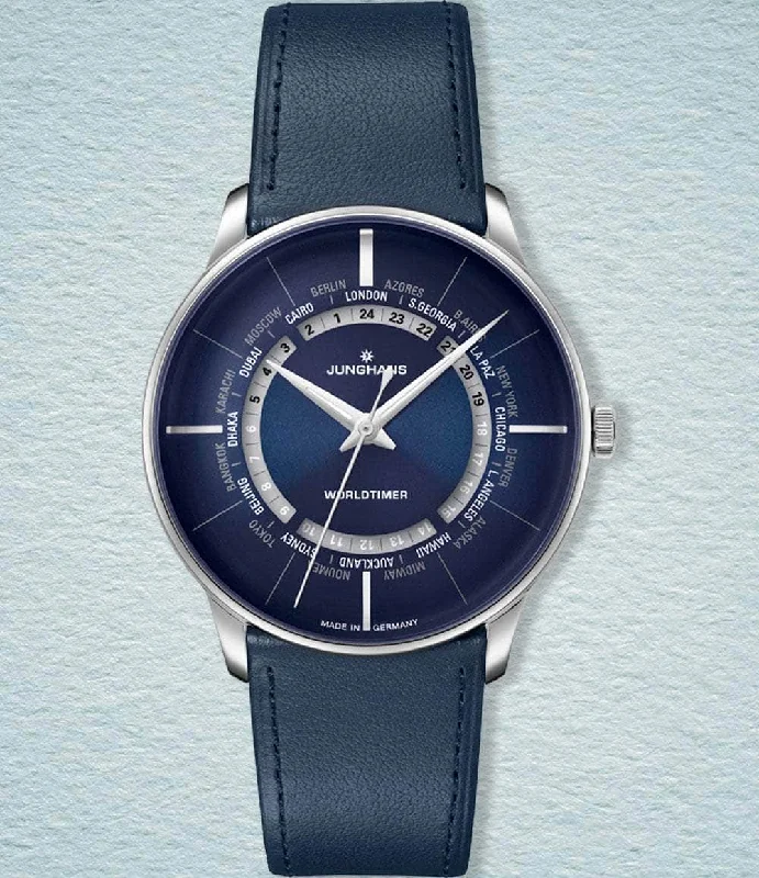Men's GMT Watches with Screw-Down Crown -​Meister Worldtimer