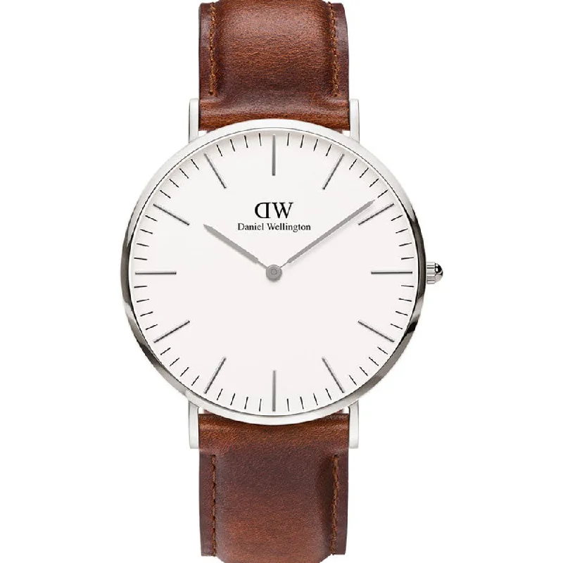 Men's Cushion Case Style Digital Watches-Daniel Wellington DW00100021 Classic St. Mawes