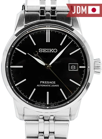 Men's Medium Size Style Dress Watches-Presage Craftsmanship Urushi Black Ref. SARX107 Men's Medium Size Style Dress Watches-Presage Craftsmanship Urushi Black Ref. SARX107