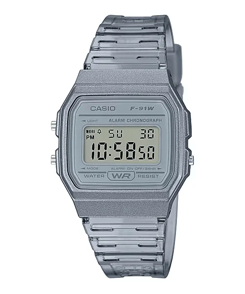 Unisex Heart Rate Monitoring Watches-Casio POP Series F-91WS-8DF Unisex Grey Digital Watch Unisex Heart Rate Monitoring Watches-Casio POP Series F-91WS-8DF Unisex Grey Digital Watch