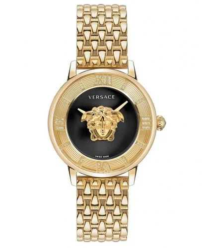 Men's Swiss Watch Special Edition-Versace Ladies Watch La Medusa Diamond Gold Bracelet VE2R00822