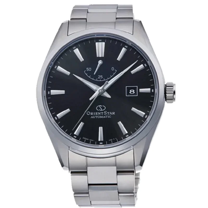 Men's Business Meeting Style Men's Watches-Orient Star Basic Date Classic Men's Silver Watch RE-AU0402B00B