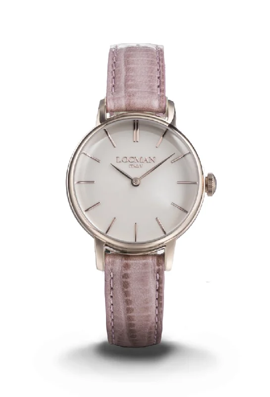 Women's Winter Style Mechanical Watches-Locman 1960 donna cipria dorato pelle rosa 0253R13R-RRLCRGPP Women's Winter Style Mechanical Watches-Locman 1960 donna cipria dorato pelle rosa 0253R13R-RRLCRGPP