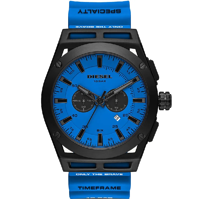 Men's American Made Digital Watches-Diesel DZ4545 Timeframe Chronograph