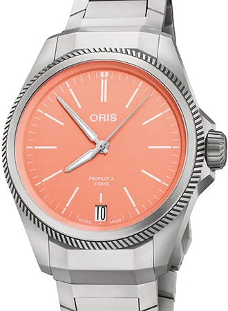Men's Field Watches Quality Control-ProPilot X Calibre 400 Salmon Ref. 01 400 7778 7158-07 7 20 01TLC
