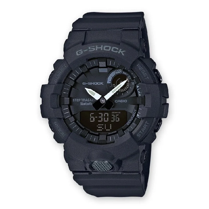 Men's Spring Style Men's Sports Watches-Orologio G-Shock GBA-800-1AER nero linea G-Squad