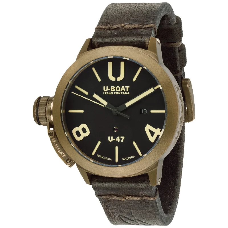 Men's Wedding Design Men's Watches-U-Boat 7797 Men's Brown Classico Watch