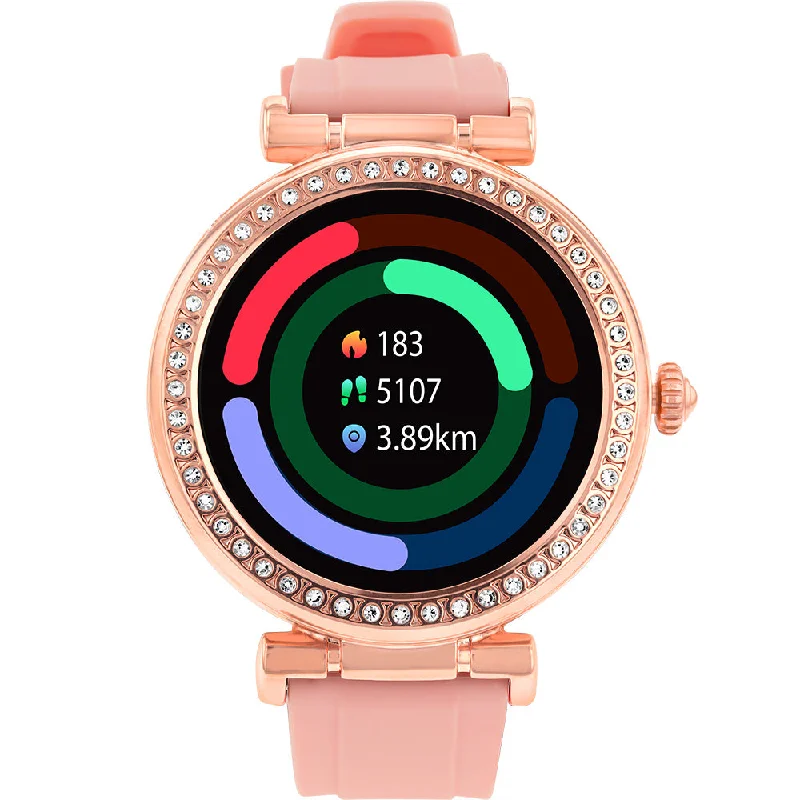 Mens International Brand Style Smart Watches-Active Pro Call+ Crystal Smart Watch