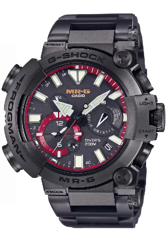 Men's Solar Powered Design Dress Watches-G-Shock MR-G Frogman MRG-BF1000B-1A