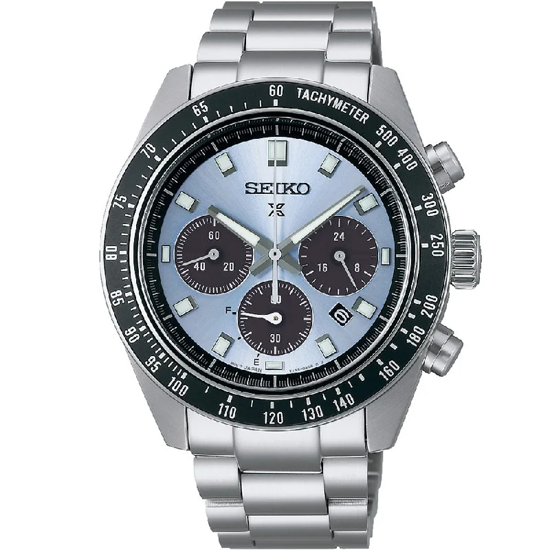 Men's Stylish Style Men's Digital Watches-Seiko Prospex SSC935P Speedtimer Solar Chronograph
