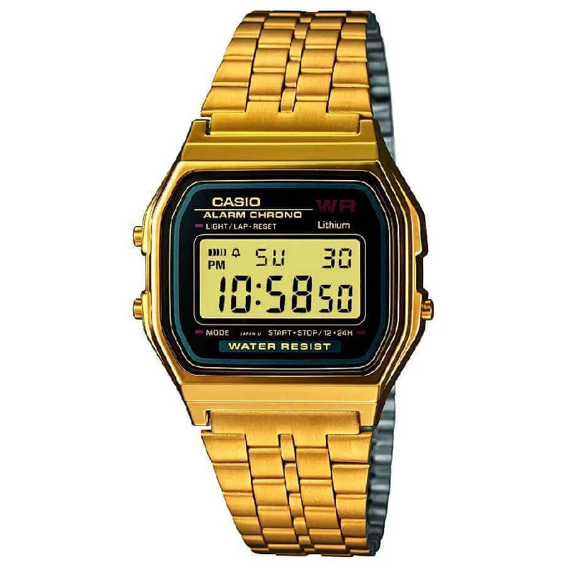 Men's Classic Watch Maintenance-Casio Classic Vintage Retro Unisex Gold Watch A159WGEA-1EF Men's Classic Watch Maintenance-Casio Classic Vintage Retro Unisex Gold Watch A159WGEA-1EF