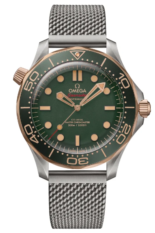 Men's Valentine's Day Design Dress Watches-Omega Seamaster Diver 300M Titanium 210.90.42.20.10.001