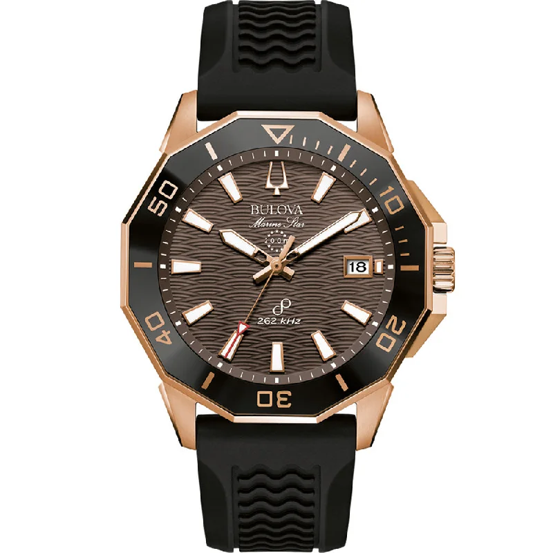 Men's Waterproof Dive Watches -Bulova Marine Star Precisionist 98B421