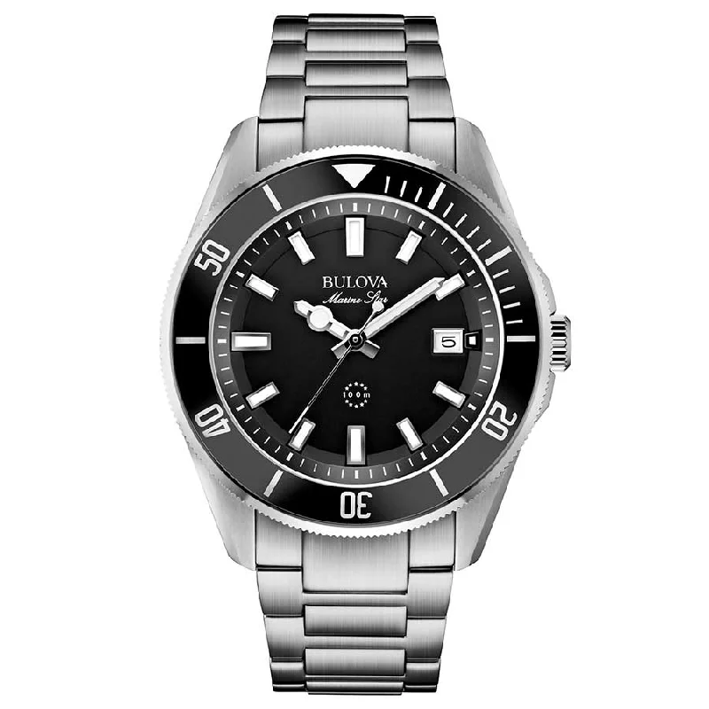 Men's Limited Edition Style Sports Watches-Orologio Bulova 98B203 Sub Marine Star nero Men's Limited Edition Style Sports Watches-Orologio Bulova 98B203 Sub Marine Star nero