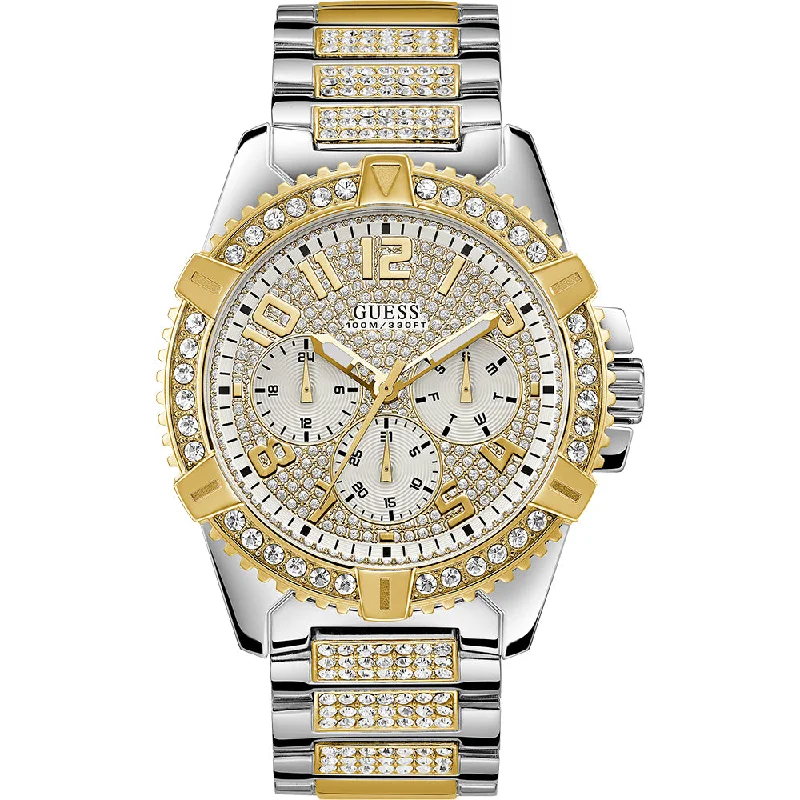 Men's Medium Size Design Digital Watches-Guess Frontier W0799G4 Multi-Function