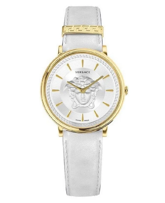 Men's Swiss Analog Edition-Versace Ladies Watch V-Circle 38mm White VE8102719