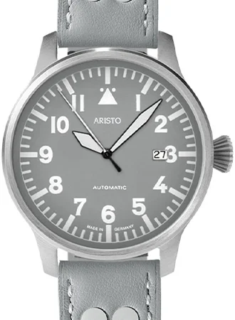 Men's Field Watches Anniversary Edition-Aviator Gray 42 Beo Automatic 7H153-L - Sapphire
