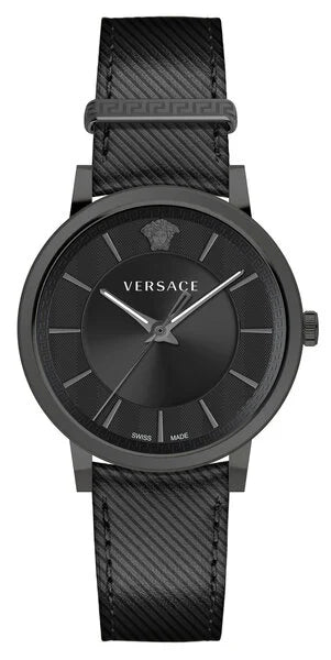 Men's Swiss Gift Edition-Versace Men's Watch V-Circle Black VE5A00220