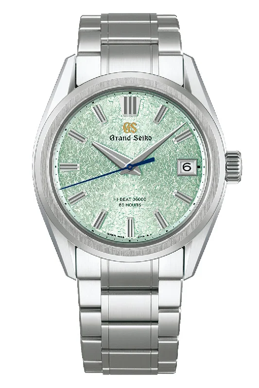Men's Silver Dress Watches-Grand Seiko Evolution 9 Caliber 9SA5 SLGH021