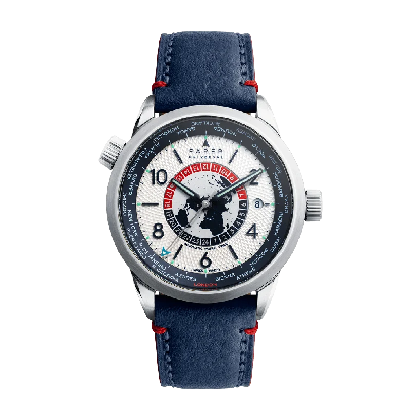 Men's GMT Watches with Day-Date Display -​MARKHAM II